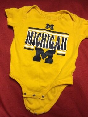 Michigan NCAA  onesie